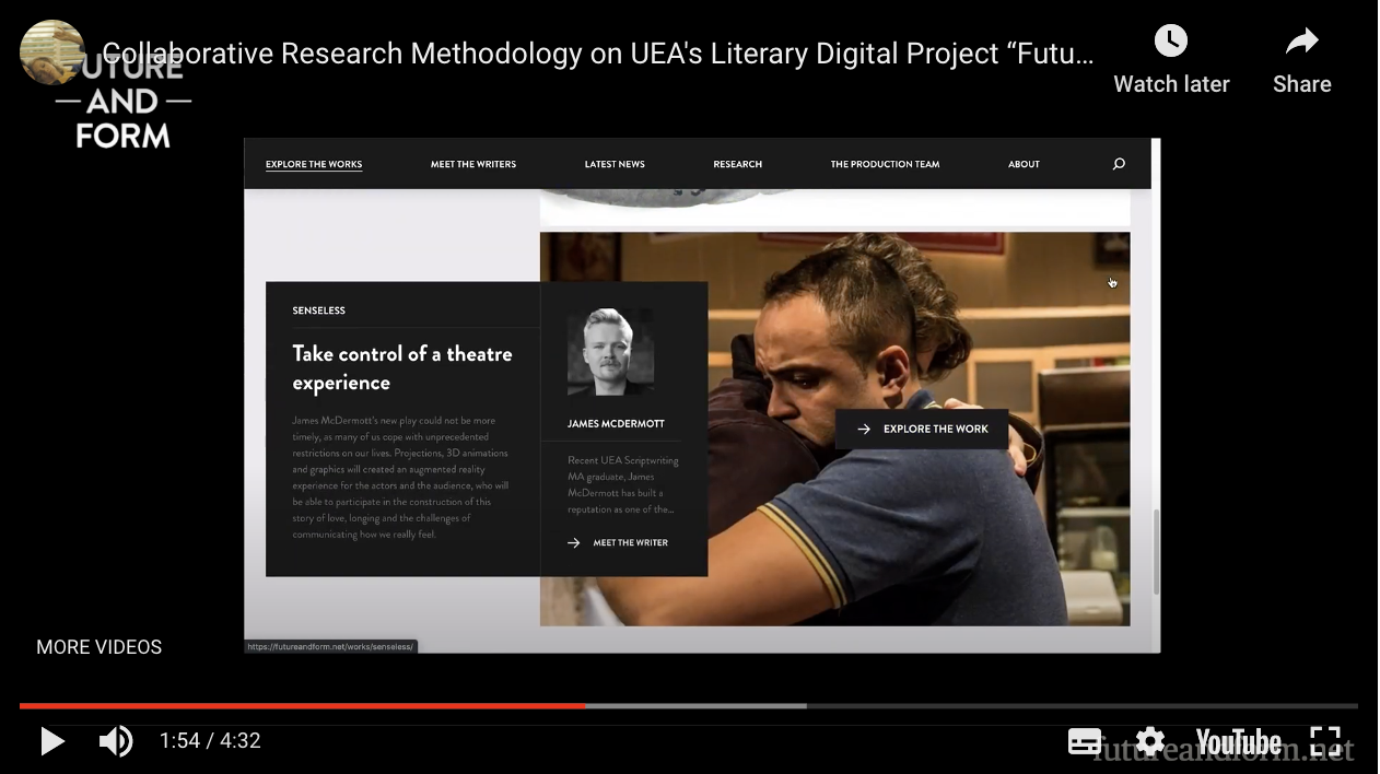 Collaborative Research Methodology Video Presentation - Future and Form